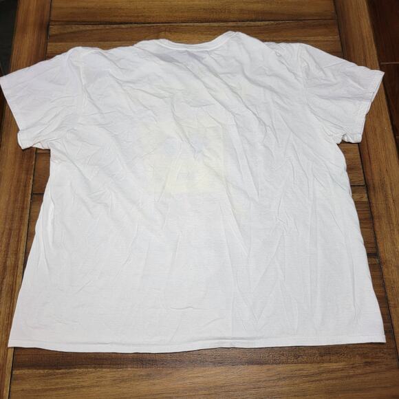 SpongeBob White Unisex Tee Song Print - Size 2XL - Picture 3 of 4